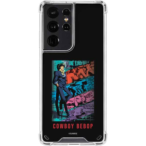 Cowboy Bebop Poster Galaxy S21 Ultra 5G Clear Case